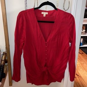 Silence + noise blouse